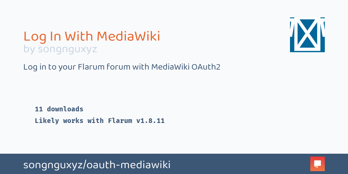 Log In With MediaWiki
